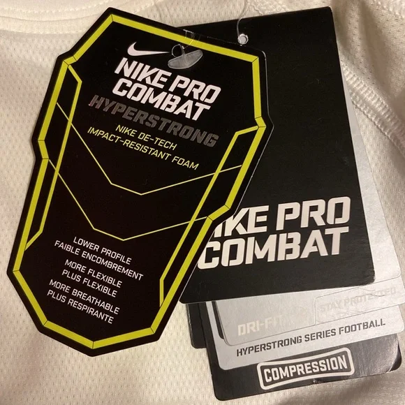 NWT NIKE Pro Combat Hyperstrong Football Base Layer - Picture 10 of 16